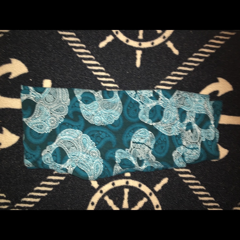 Skull one size leggings